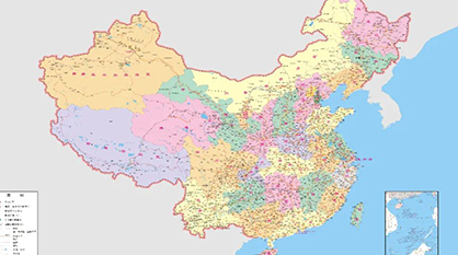 中国官方矢量地图资源
